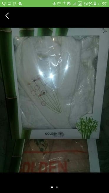 королевский боб оригинал отзывы: Bambuk hamam xalatlari.turkiyeden getirmiwem 2ed.galib.krem ve lilo — 1