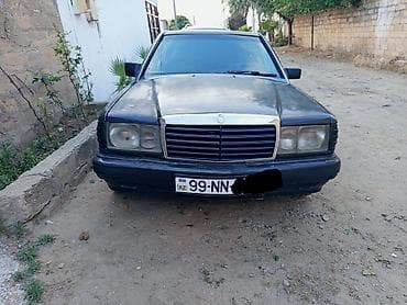 depazit masin: Mercedes-Benz 190 (W201) sedan - Kuzov: qara rəng, 4 qapı, klassik — 4