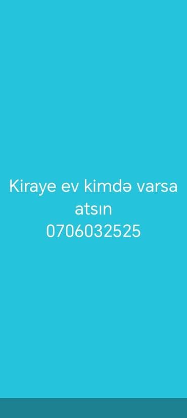 квартиры баку аренда: Kirayə ev təklifi - Mənzil/ev kirayəsi üçün axtarış elanıdır. - — 1