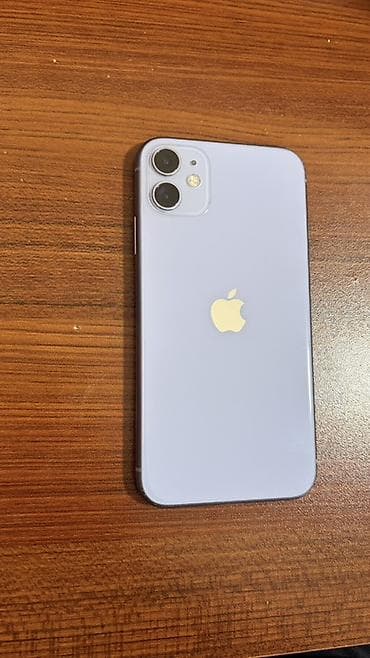 iphone kabel: IPhone 11, 128 GB, Deep Purple, Face ID, Simsiz şarj, Sənədlərlə — 1