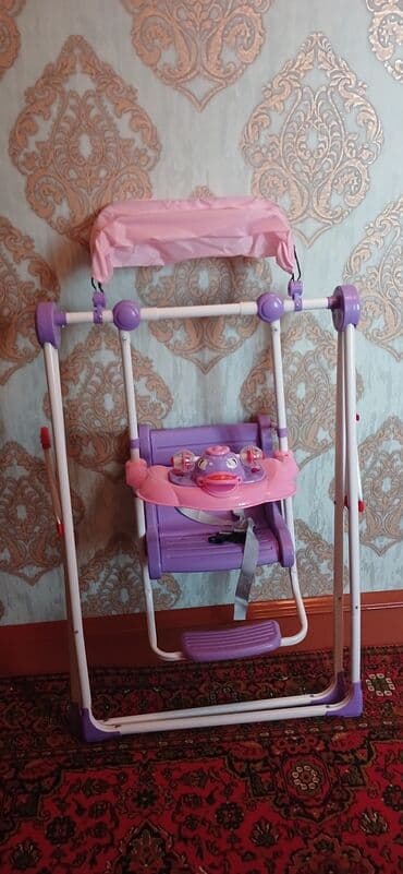 Oturacaq-yelləncək, Zontikli, Metal