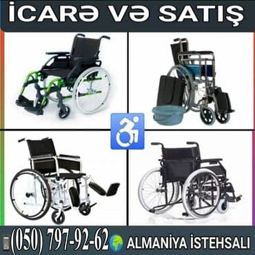 əlillər üçün araba: Əlil arabasi icaresi — 1