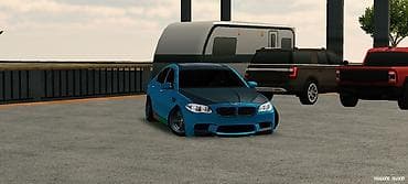 bmw x6 50i xdrive: BMW M5 (F10) – tünd mavi rəngdə,1695hp loqolu karbon edition — 2