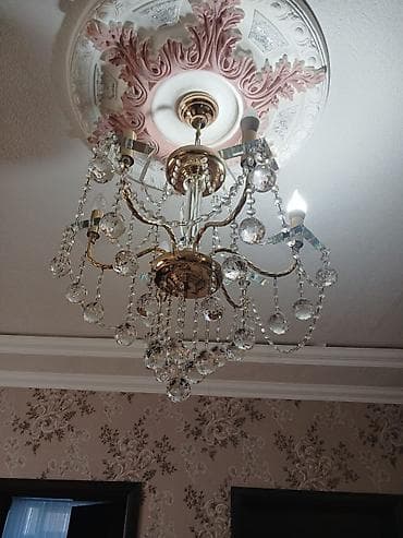 Другой декор и предметы интерьера: Люстра, 6 ламп, Металл — 2