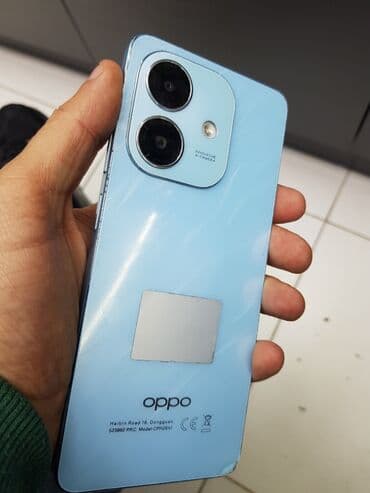 işdenmiş telefon: Oppo A3x, 128 GB, rəng - Mavi, Barmaq izi — 2