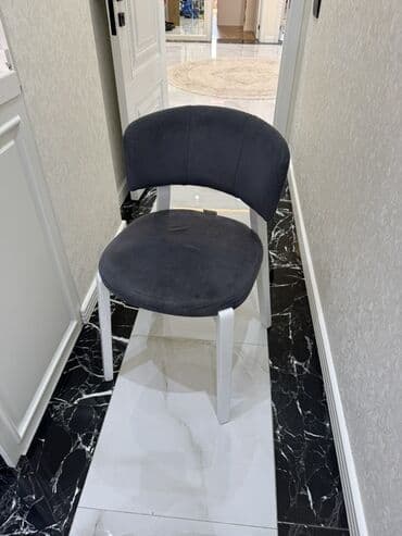 stul tek: Для кухни, Нескладной, цвет - Серый Стул — 1