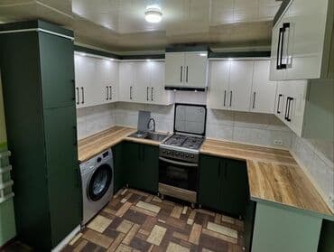 кухонный мебель: Sifarişlə mətbəx dəsti, Özü çəkən petlələr, MDF, Kredit yoxdur, Pulsuz çatdırılma — 1