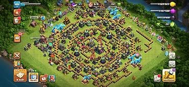 Clash of Clans oyun hesabı - Şəhər Binası (TH) yüksək səviyyəli