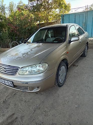 vaz qapi: Nissan Sunny sedan - Kuzov: 4 qapılı sedan, qızılı/metallik rəng - — 2