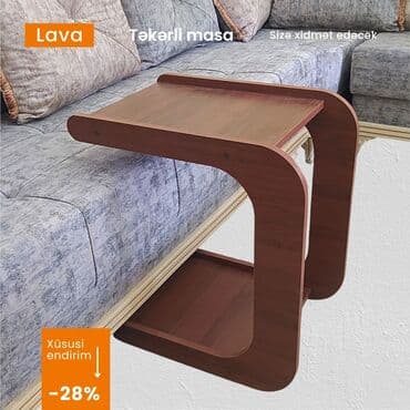 komputer masası: Jurnal masası, Yeni, Açılmayan, Laminat, Dördbucaq masa — 2