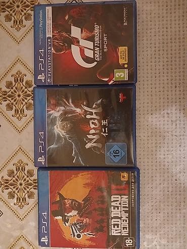 p4 disk: PS4 oyun diskləri dəsti barter var nioh: 20azn rdr2:30azn GTS:15 azn — 1