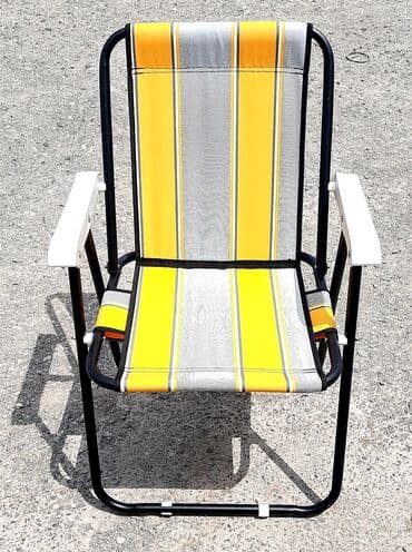 açılıb yığılan oturacaqlar (kreslolar): Kreslo dəmir üstü parçalı. Yığılıb açılır. Rəngləri var — 1