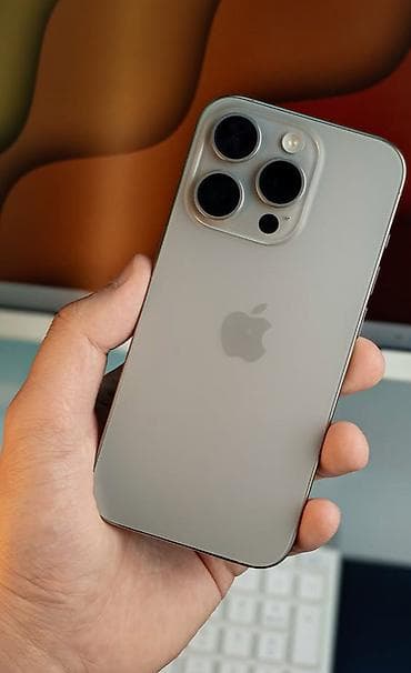 IPhone 15 Pro Max, 256 GB, Zəmanət, Simsiz şarj, Face ID — 1