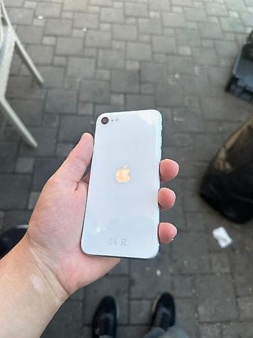 fake ipone: IPhone SE 2020, 64 GB, Ağ, Simsiz şarj — 1