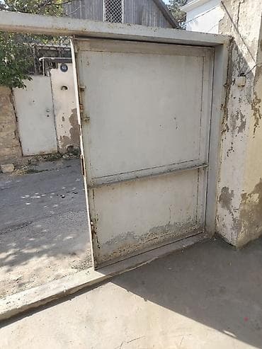 Metall darvaza və çərçivə komplekti - Material: qalın divarlı metal