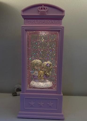 Məhsul: Bəzəkli işıqlı dekor lampası – “Telephone Booth” dizaynı -