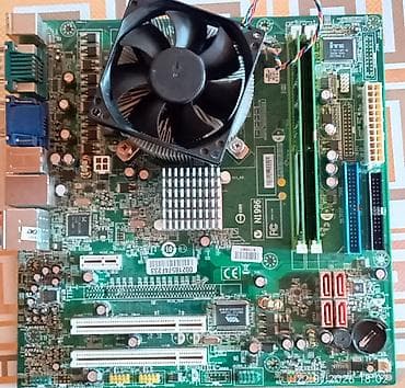 Ana plata + soyuducu fan Xüsusiyyətlər: - Intel platforması üçün