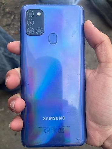 kontakt home samsung note 8: Samsung Galaxy A21S, rəng - Mavi — 1