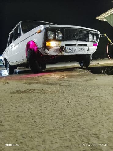 vaz lada oka: VAZ 2106, ağ rəng, sedan kuzov. Xüsusiyyətlər: - Ön ikili dairəvi — 3