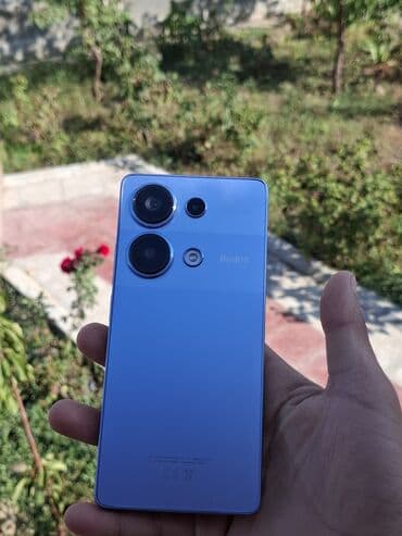 Redmi Note 13 Pro, 256 GB, rəng - Göy, Barmaq izi