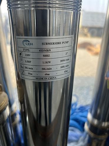 ev tortlari: Nasos, Artezian quyusu üçün, quraşdırılma Sualtı — 5