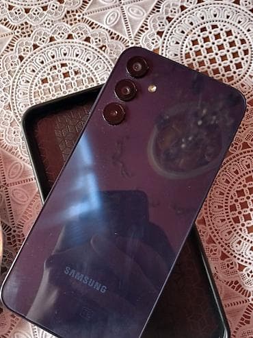 ТВ и видео: Samsung Galaxy A15, 128 ГБ, цвет - Фиолетовый, Отпечаток пальца — 1