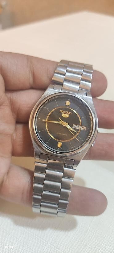 telfonlu saat: Seiko 1980 ilin modeli.Mexanika gol hereketi ile isteyir — 3