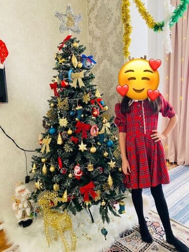 yolka isiqlari satisi: Ölçü 1,80 üzərində iqruşkalar və işiq verilir — 1