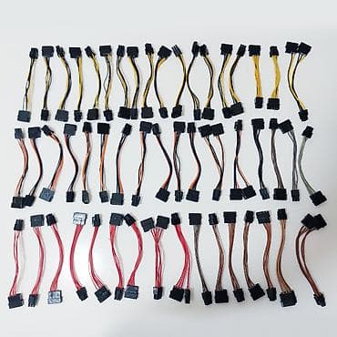 Kabellər "MOLEX/SATA to 4PİN/6PİN/8PİN Original" MƏHSULLAR TAM — 10