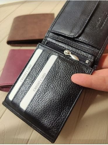 tergan sumkalar: Üzərinə adınız və soyadınız yazılı, sizə özəl pul qabı. 100% təmiz — 5