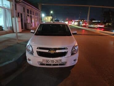 chevrolet kreditle satisi: Chevrolet Cobalt sedan - Kuzov: ağ rəng, 4 qapı, sedan - Nömrə — 3