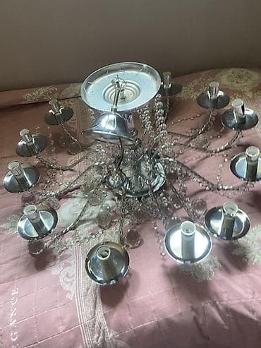 samdan: Çılçıraq, 10 və daha çox lampa, Metal — 3
