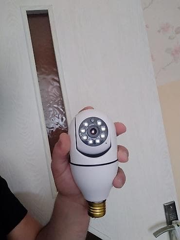 ev radiatoru: WiFi Panoramik Lamp Kamera 30 Manata Alinib Istifade Olunmayib - E27 — 1