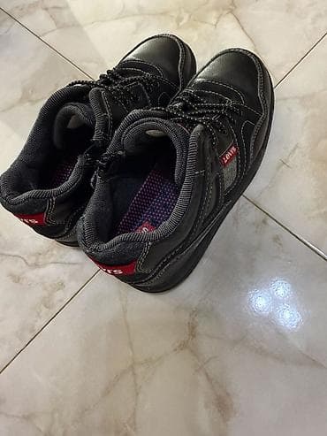 qara ketler: Rəng - Qara Krossovkalar, Ölçü: 31, Oğlan üçün — 2