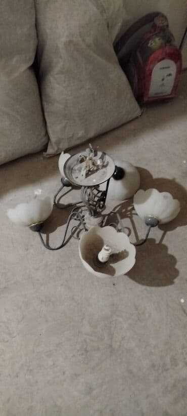 Çılçıraq, 5 lampa, Metal