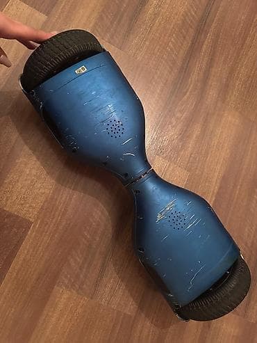tar: Elektrikli hoverboard (özünü tarazlayan skuter) - Rəng: tünd mavi, ağ — 5