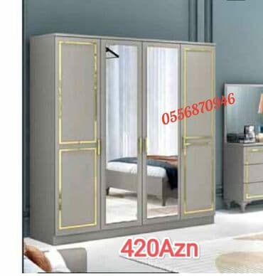 metbex şkafı: Yeni, Açılan, 5 qapı Düz dolab, Qarderob, paltar dolabı, Azərbaycan — 19