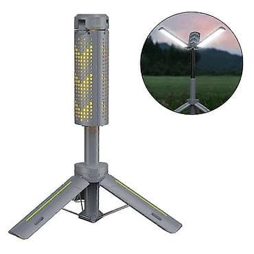 led lusteri: Açıq hava üçün çoxfunksiyalı LED tripot işıq - 3 panelli LED başlıq — 5