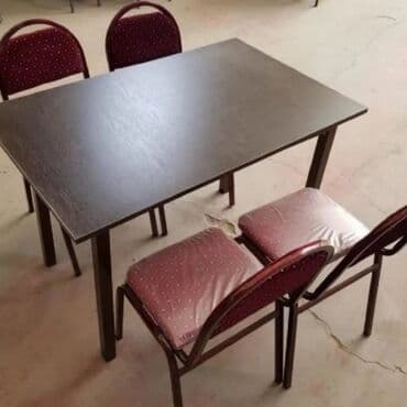 tap az masa ve oturacaqlar: Kuxna üçün masa və oturacaqlar desti, kafe və cayxana üçün stol stul — 16