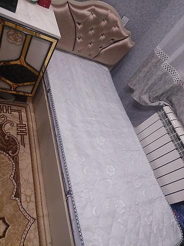 Təknəfərlik çarpayı, Matras ilə, Siyirməsiz lalafo.az -da Təknəfərlik çarpayı, Matras ilə, Siyirməsiz