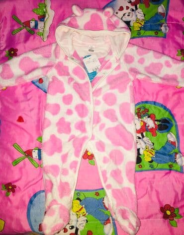 Dəstlər: Waikiki 9-12mes. Noviy,plyuweviy,myaqkiy,yarkiy kombinezon — 1