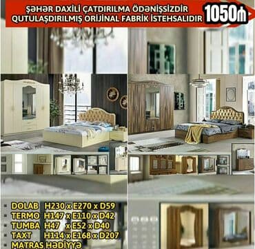 kamod: İstədiyiniz rəngdə, ölçüdə yataq qonaq, mətbəx, uşaq, salon, ofis — 8