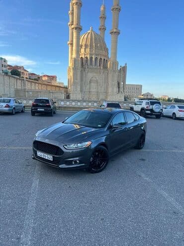 turbo az c class: Ford Fusion (sedan) – tünd boz rəng, qara diskli idman üslublu — 1