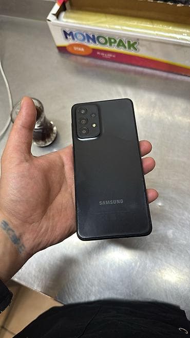 samsung note 1: Samsung Galaxy A32, rəng - Qara, Barmaq izi — 1