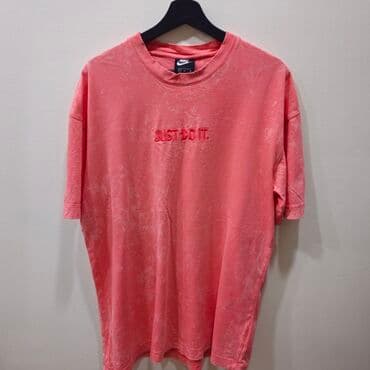 Futbolka, Nike, L, rəng - Qırmızı