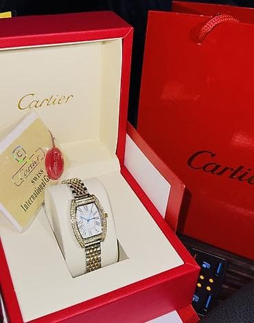 Yeni, Qol saatı, Cartier, rəng - Gümüşü
