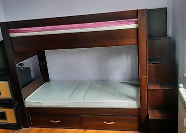 islenmis yataq: Oğlan və qız üçün, İşlənmiş, Çarpayı — 1