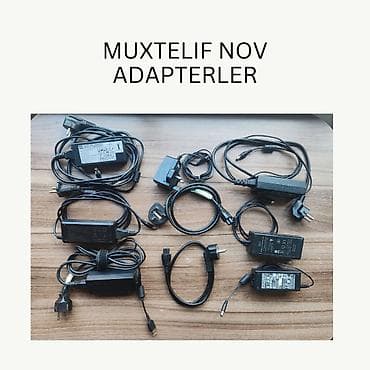 Müxtəlif növ adapterlər Mövcud modellər və əsas göstəricilər: -