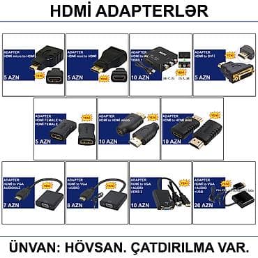 mac mini: Adapterlər/Konverterlər (Çeviricilər) 📍Ünvan: Bakı şəh, Suraxanı ray — 10