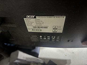 hdmi av: Manitorun ayaqlığında boşalma olduğu üçün manitor 1-2 sm irəliyə — 1